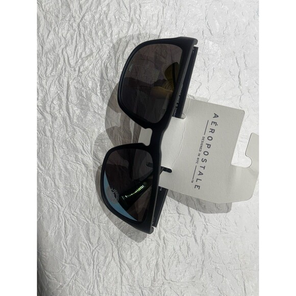 Aeropostale Sunglasses Lot of 6 Square Mirrored Black Frame NWT Style 5236 OS main image 4